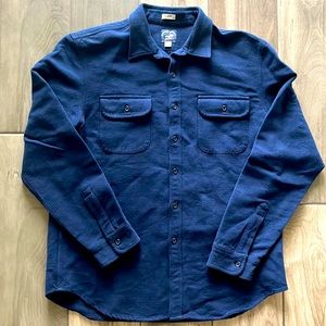 J.Crew New York Flannel Shirt, classic fit XL Blue